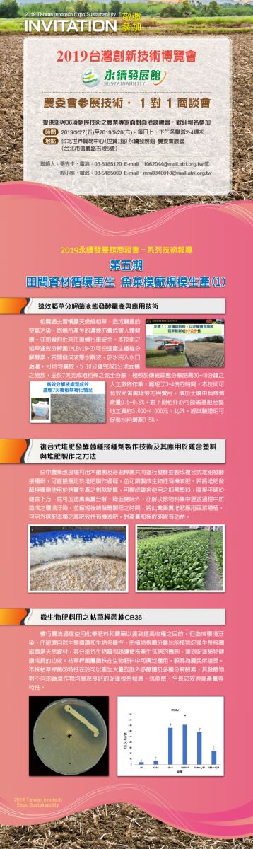 2019台灣創新技術博覽會—永續發展館一對一商談-6
