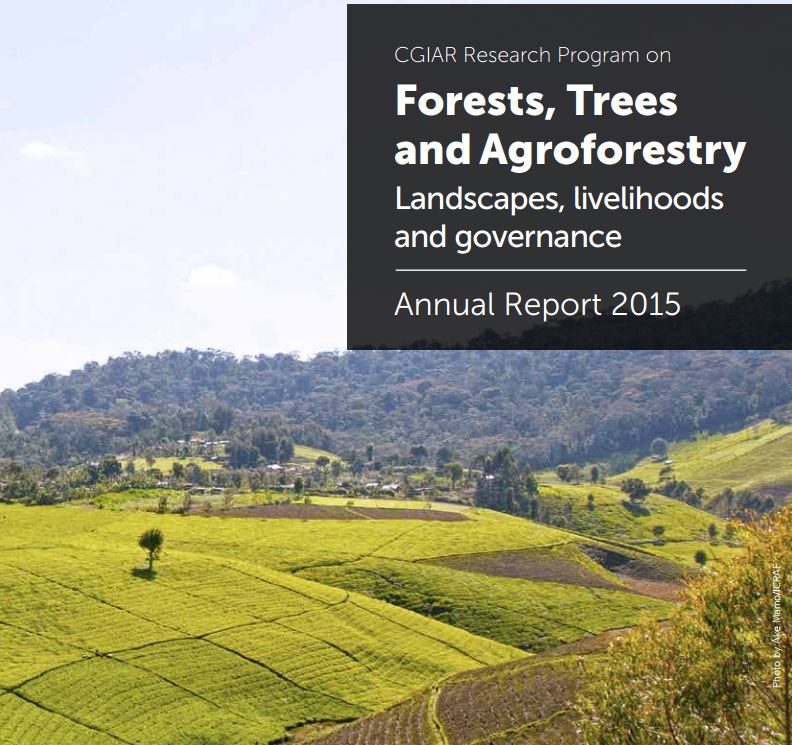 2015年年度報告：國際農業研究諮商組織(CGIAR)對於森林、樹木和林業研究的計畫