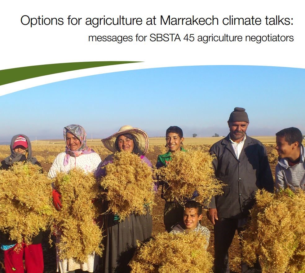 CGIAR幫助各國為農業未來制定關鍵報告