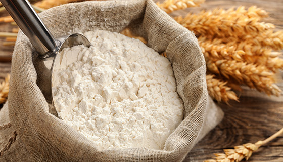 由升級回收的農業副產品製成的麵粉