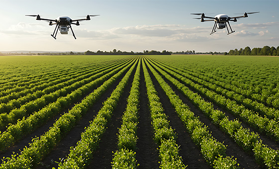 證明噴霧無人機可有效雜草管理