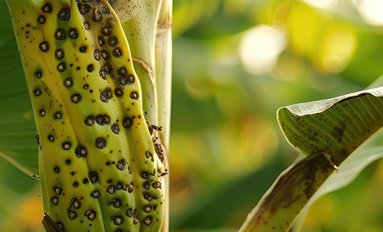 利用基因編輯技術精準破壞致病菌關鍵基因，保護香蕉產業發展