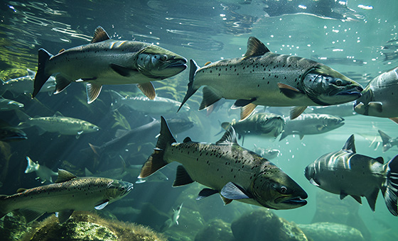 利用深度學習技術訓練模型建立資料庫，識別逃逸養殖鮭魚